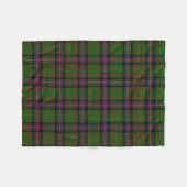 Scottish Clan Cochrane Tartan Pset Fleece Deken (Voorkant (Horizontaal))