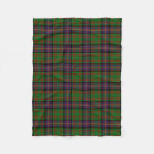 Scottish Clan Cochrane Tartan Pset Fleece Deken (Voorkant)