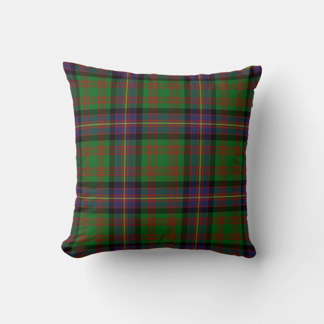 Scottish Clan Cochrane Tartan Pset Kussen (Voorkant)