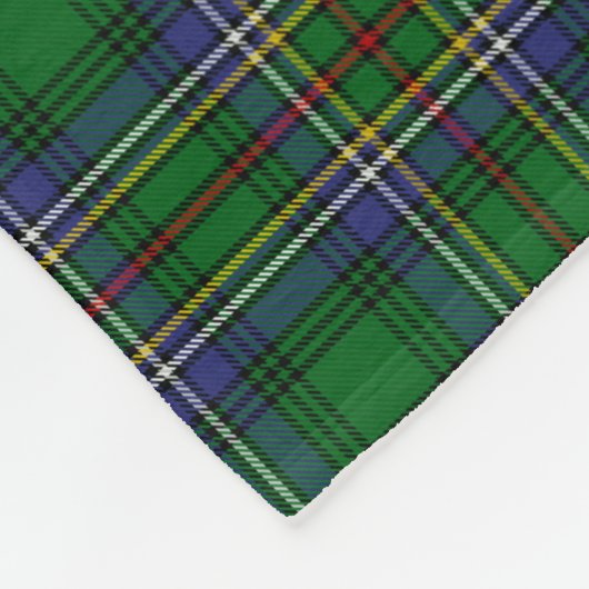Scottish Clan Cockburn Tartan Pset Fleece Deken (Hoek)