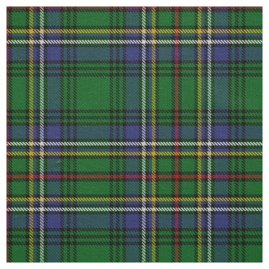 Scottish Clan Cockburn Tartan Pset Stof (Swatch)