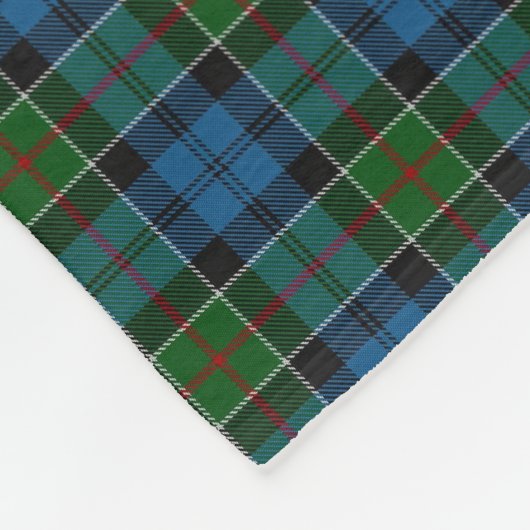 Scottish Clan Colquhoun Classic Tartan Fleece Deken (Hoek)