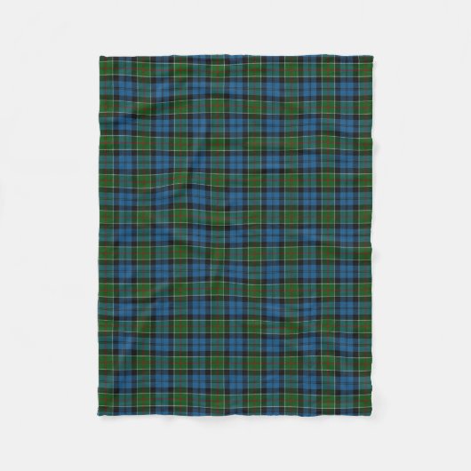 Scottish Clan Colquhoun Classic Tartan Fleece Deken (Voorkant)