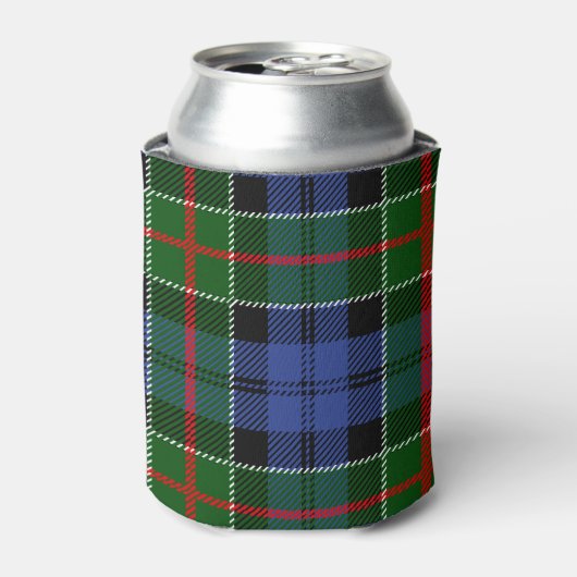 Scottish Clan Colquhoun Tartan Pset Blikjeskoeler (Blikje Voorkant)