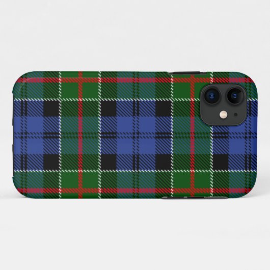 Scottish Clan Colquhoun Tartan Pset Case-Mate iPhone Case (Achterkant (horizontaal))