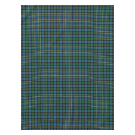 Scottish Clan Colquhoun Tartan Tafelkleed (Voorkant)