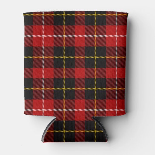 Scottish Clan Connel Tartan Pset Blikjeskoeler (Voorkant)