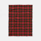 Scottish Clan Connel Tartan Pset Fleece Deken (Voorkant)