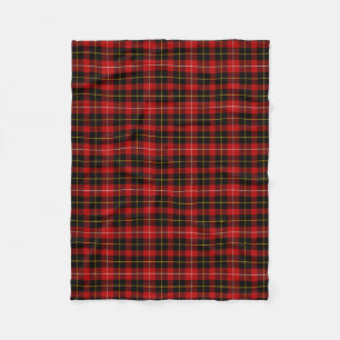Scottish Clan Connel Tartan Pset Fleece Deken