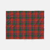 Scottish Clan Connolly Dress Tartan Pset Fleece Deken (Voorkant (Horizontaal))