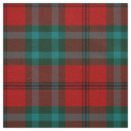 Scottish Clan Cook Tartan Pset Stof (Swatch)