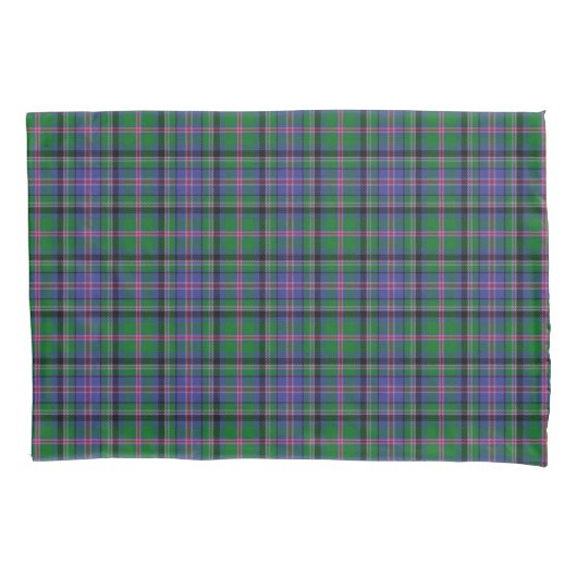 Scottish Clan Cooper Tartan Kussensloop (Voorkant)