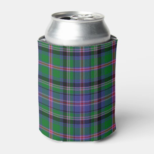Scottish Clan Cooper Tartan Pset Blikjeskoeler (Blikje Voorkant)