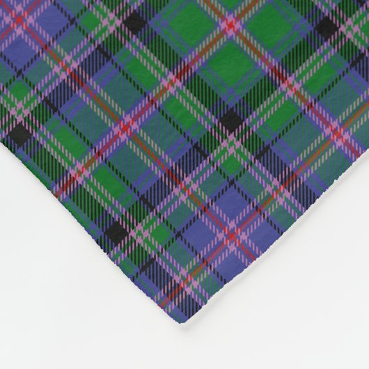 Scottish Clan Cooper Tartan Pset Fleece Deken (Hoek)