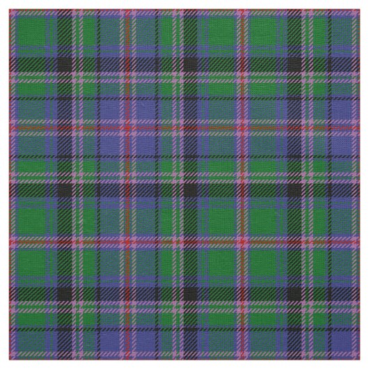 Scottish Clan Cooper Tartan Pset Stof (Swatch)