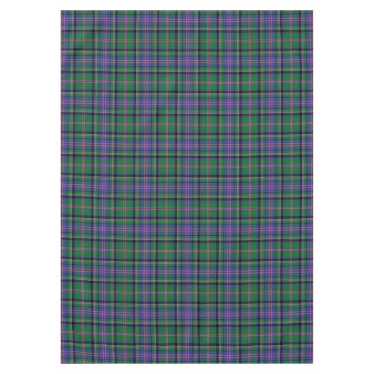 Scottish Clan Cooper Tartan Pset Tafelkleed (Voorkant)