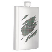 Scottish Clan Craig Tartan Flacon (Rechts)