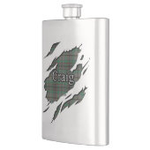 Scottish Clan Craig Tartan Flacon (Links)