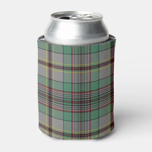 Scottish Clan Craig Tartan Pset Blikjeskoeler (Blikje Voorkant)