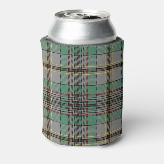 Scottish Clan Craig Tartan Pset Blikjeskoeler (Blikje Achterkant)
