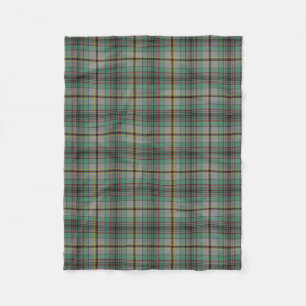 Scottish Clan Craig Tartan Pset Fleece Deken