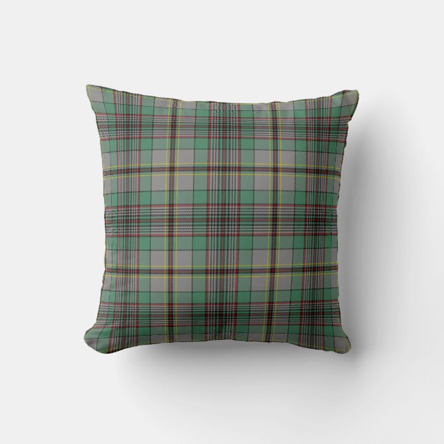 Scottish Clan Craig Tartan Pset Kussen (Voorkant)