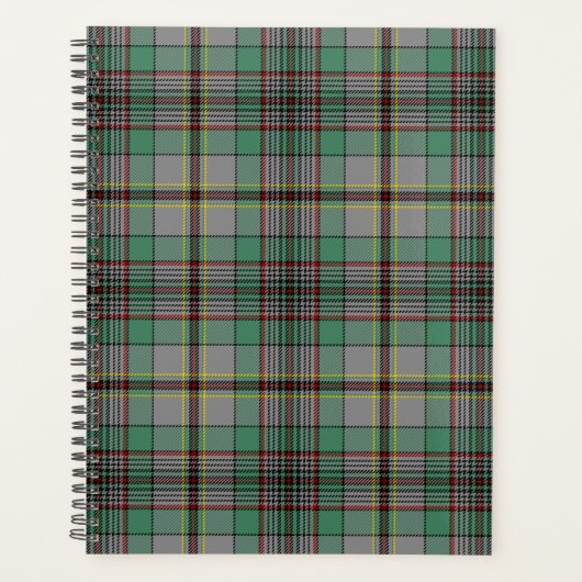 Scottish Clan Craig Tartan Pset Planner (Voorkant)