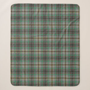 Scottish Clan Craig Tartan Pset Sherpa Deken
