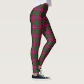 Scottish Clan Crawford Tartan Leggings (Rechts)