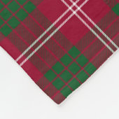 Scottish Clan Crawford Tartan Pset Fleece Deken (Hoek)