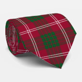 Scottish Clan Crawford Tartan Pset Stropdas (Opgerold)