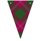 Scottish Clan Crawford Tartan Vlaggetjes (Derde vlag)