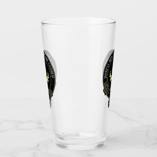 Scottish Clan Crest en Toast Glas (Links)