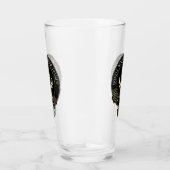 Scottish Clan Crest en Toast Glas (Rechts)