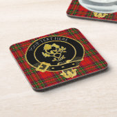 Scottish Clan Crest Roos Thistle Onderzetter (Linkerzijde)