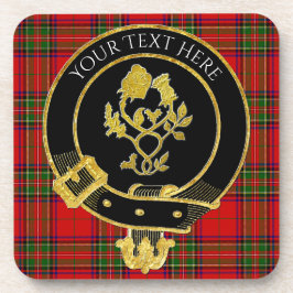 Scottish Clan Crest Roos Thistle Onderzetter