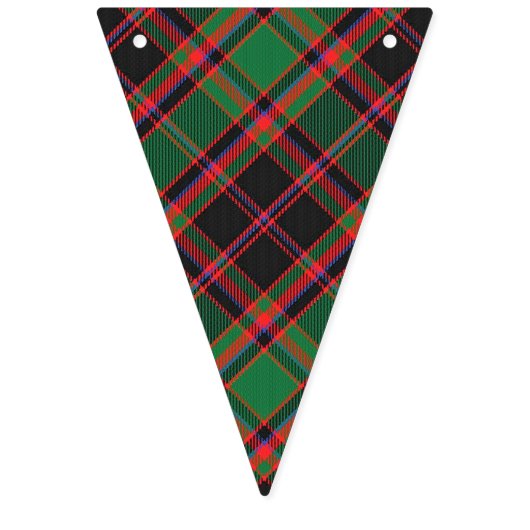 Scottish Clan Cumming Hunting Tartan Vlaggetjes (Eerste vlag)