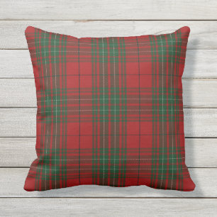 Scottish Clan Cummings Cummings Red Green Tartan Buitenkussen