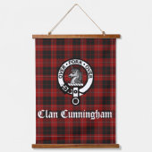 Scottish Clan Cunningham Crest Badge Hangend Wandkleed (Voorkant)