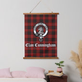 Scottish Clan Cunningham Crest Badge Hangend Wandkleed (Slaapkamer)