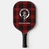 Scottish Clan Cunningham Crest en Tartan Pickleball Paddle (Voorkant)