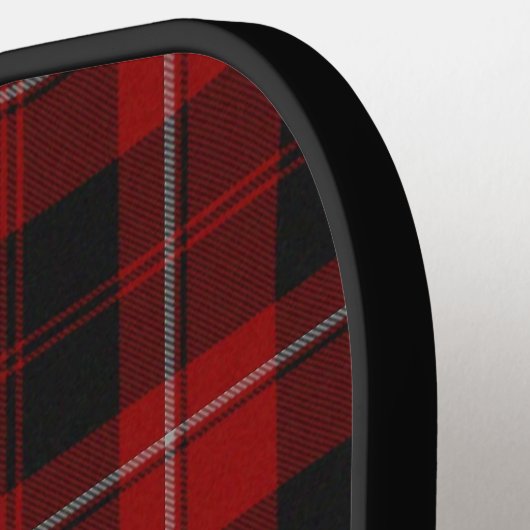 Scottish Clan Cunningham Crest en Tartan Pickleball Paddle (Links Detail)