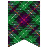Scottish Clan Cunningham Green en Blue Tartan Vlaggetjes (Eerste vlag)