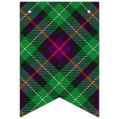 Scottish Clan Cunningham Green en Blue Tartan Vlaggetjes (Derde vlag)