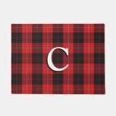 Scottish Clan Cunningham Tartan Deurmat (Voorkant)