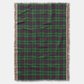 Scottish Clan Cunningham Tartan Pset Deken (Voorkant Verticaal)
