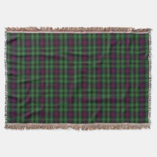 Scottish Clan Cunningham Tartan Pset Deken (Voorkant)