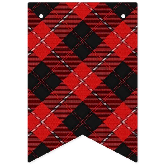 Scottish Clan Cunningham Tartan Vlaggetjes (Tweede vlag)