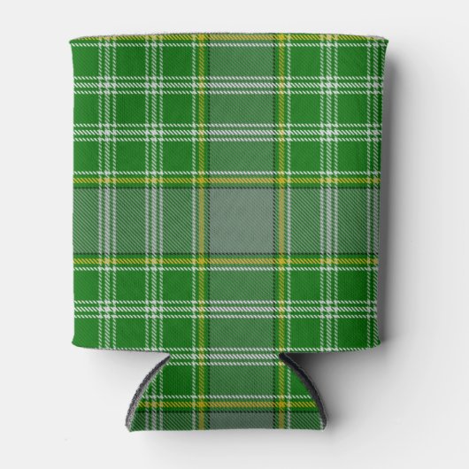 Scottish Clan Currie Tartan Pset Blikjeskoeler (Voorkant)