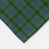 Scottish Clan Davidson Classic Tartan Fleece Deken (Hoek)